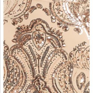 Betsy & Adam Dresses - Sequined Off-Shoulder Flutter Sleeve Gown Betsy & Adam Dresses - Sequined Off-Shoulder Flutter Sleeve Gown